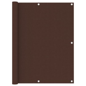Toldo para balcón tela oxford marrón 120x300 cm de vidaXL, Sombrillas - Ref: Foro24-135076, Precio: 20,33 €, Descuento: %