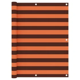 Balkonmarkise aus orangefarbenem und braunem Oxford-Stoff, 120 x 600 cm von vidaXL, Sonnenschirme - Ref: Foro24-134935, Preis...