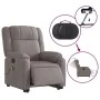 Sillón de masaje eléctrico reclinable elevable tela taupé de , Sillones - Ref: Foro24-3205246, Precio: 401,61 €, Descuento: %