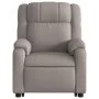 Sillón de masaje eléctrico reclinable elevable tela taupé de , Sillones - Ref: Foro24-3205246, Precio: 401,61 €, Descuento: %