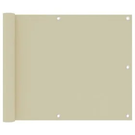 Balkonmarkise, cremefarbenes Oxford-Gewebe, 75 x 500 cm von vidaXL, Sonnenschirme - Ref: Foro24-134950, Preis: 22,13 €, Rabat...