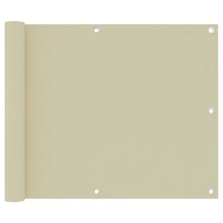 Toldo para balcón tela oxford crema 75x500 cm de vidaXL, Sombrillas - Ref: Foro24-134950, Precio: 22,13 €, Descuento: %