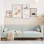 Chesterfield 3-seater sofa with light gray velvet cushions by , Sofas - Ref: Foro24-372693, Price: 273,24 €, Discount: %