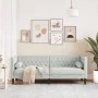 Chesterfield 3-seater sofa with light gray velvet cushions by , Sofas - Ref: Foro24-372693, Price: 273,24 €, Discount: %