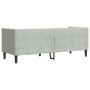 Chesterfield 3-seater sofa with light gray velvet cushions by , Sofas - Ref: Foro24-372693, Price: 255,72 €, Discount: %