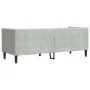 Chesterfield 3-seater sofa with light gray velvet cushions by , Sofas - Ref: Foro24-372693, Price: 273,24 €, Discount: %