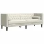 Chesterfield 3-seater sofa with white cream velvet cushions by , Sofas - Ref: Foro24-372700, Price: 332,05 €, Discount: %