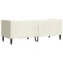 Chesterfield 3-seater sofa with white cream velvet cushions by , Sofas - Ref: Foro24-372700, Price: 332,05 €, Discount: %