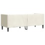 Chesterfield-Sofa mit 3 Sitzen und cremeweißen Samtkissen. von , Sofas - Ref: Foro24-372700, Preis: 315,30 €, Rabatt: %
