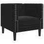 Chesterfield sofa set with 3 black velvet cushions. by , Sofas - Ref: Foro24-3209286, Price: 876,33 €, Discount: %