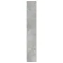 Engineered wood gray concrete shelf 40x24x143 cm by , Bookcases and shelves - Ref: Foro24-857786, Price: 45,31 €, Discount: %
