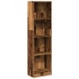 Regal aus Holzwerkstoff in verwitterter Farbe, 40x24x143 cm. von , Bücherregale und Regale - Ref: Foro24-857790, Preis: 46,46...