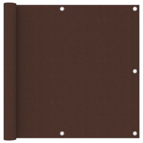 Balcony awning brown oxford fabric 90x300 cm by vidaXL, Umbrellas - Ref: Foro24-135072, Price: 19,34 €, Discount: %