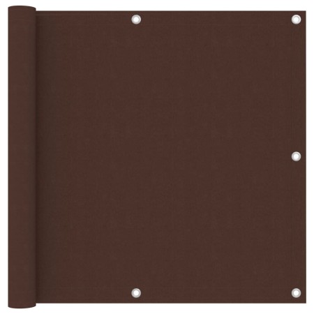 Balcony awning brown oxford fabric 90x300 cm by vidaXL, Umbrellas - Ref: Foro24-135072, Price: 19,34 €, Discount: %