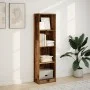 Regal aus Holzwerkstoff in verwitterter Farbe, 40x24x143 cm. von , Bücherregale und Regale - Ref: Foro24-857790, Preis: 45,82...