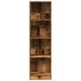 Regal aus Holzwerkstoff in verwitterter Farbe, 40x24x143 cm. von , Bücherregale und Regale - Ref: Foro24-857790, Preis: 46,46...