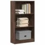Estantería de madera de ingeniería marrón roble 60x24x109 cm de , Librerías y estanterías - Ref: Foro24-857809, Precio: 46,17...
