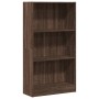 Engineered wood brown oak bookshelf 60x24x109 cm by , Bookcases and shelves - Ref: Foro24-857809, Price: 46,81 €, Discount: %