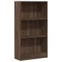 Estantería de madera de ingeniería marrón roble 60x24x109 cm de , Librerías y estanterías - Ref: Foro24-857809, Precio: 46,17...