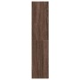 Engineered wood brown oak bookshelf 60x24x109 cm by , Bookcases and shelves - Ref: Foro24-857809, Price: 46,81 €, Discount: %