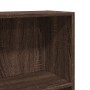 Engineered wood brown oak bookshelf 60x24x109 cm by , Bookcases and shelves - Ref: Foro24-857809, Price: 46,81 €, Discount: %