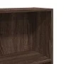 Estantería de madera de ingeniería marrón roble 60x24x109 cm de , Librerías y estanterías - Ref: Foro24-857809, Precio: 46,17...