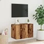 Fernsehmöbel aus gealtertem Holz für die Wand 60x30x41 cm von , Schränke und Lagerung - Ref: Foro24-857662, Preis: 40,35 €, R...