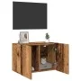 Fernsehmöbel aus gealtertem Holz für die Wand 60x30x41 cm von , Schränke und Lagerung - Ref: Foro24-857662, Preis: 40,35 €, R...