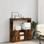 Engineered wood smoked oak sideboard 92x33x100 cm by , Bookcases and shelves - Ref: Foro24-855128, Price: 71,63 €, Discount: %