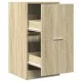 Medicine cabinet made of Sonoma oak wood, 40x41x77.5 cm. by , Lockers and storage cabinets - Ref: Foro24-855189, Price: 67,34...