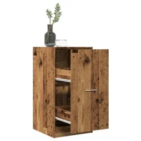 Medizinschrank aus gealtertem Ingenieurholz, 40x41x77,5 cm. von , Schließfächer und Lagerschränke - Ref: Foro24-855194, Preis...