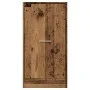 Armario botiquín madera de ingeniería envejecido 40x41x77,5 cm de , Taquillas y armarios de almacenamiento - Ref: Foro24-8551...