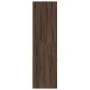 Armario botiquín madera ingeniería marrón roble 40x41x144,5 cm de , Taquillas y armarios de almacenamiento - Ref: Foro24-3309...