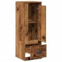 Engineered wood oak artisian sideboard 36x35.5x103.5 cm by , Sideboards - Ref: Foro24-857145, Price: 67,31 €, Discount: %