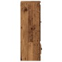 Engineered wood oak artisian sideboard 36x35.5x103.5 cm by , Sideboards - Ref: Foro24-857145, Price: 67,31 €, Discount: %