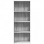 Regal aus Sonoma-Engineering-Holz 60x30x152 cm in Grau. von , Bücherregale und Regale - Ref: Foro24-857913, Preis: 63,22 €, R...