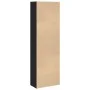 Engineered wood black shelf 60x30x189 cm by , Bookcases and shelves - Ref: Foro24-857918, Price: 77,14 €, Discount: %