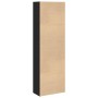Schwarzes Regal aus Ingenieurholz 60x30x189 cm von , Bücherregale und Regale - Ref: Foro24-857918, Preis: 79,39 €, Rabatt: %