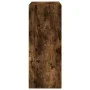 Engineered wood smoked oak bookshelf 80x30x77 cm by , Bookcases and shelves - Ref: Foro24-857926, Price: 42,52 €, Discount: %