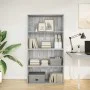 Engineered wood bookshelf in Sonoma grey, 80x30x152 cm. by , Bookcases and shelves - Ref: Foro24-857945, Price: 63,94 €, Disc...