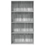 Engineered wood bookshelf in Sonoma grey, 80x30x152 cm. by , Bookcases and shelves - Ref: Foro24-857945, Price: 64,70 €, Disc...