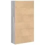 Engineered wood bookshelf in Sonoma grey, 80x30x152 cm. by , Bookcases and shelves - Ref: Foro24-857945, Price: 63,94 €, Disc...