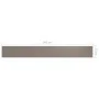 Taupegraue Balkonmarkise aus Oxford-Stoff, 75 x 600 cm von vidaXL, Sonnenschirme - Ref: Foro24-134987, Preis: 28,41 €, Rabatt: %