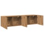Wand-TV-Möbel 2 Stück Eiche Artisian 80x30x41 cm von , Schränke und Lagerung - Ref: Foro24-857669, Preis: 87,16 €, Rabatt: %