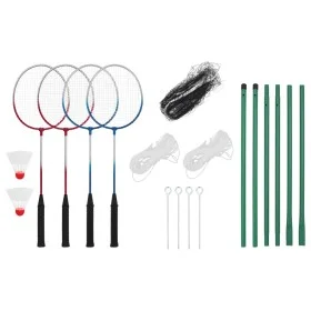 Badminton set with 4 rackets and a 620x151 cm net by , Badminton rackets and kits - Ref: Foro24-4016331, Price: 30,56 €, Disc...