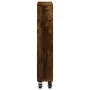 Narrow smoked oak wood storage cart 48x13x68 cm by , Bookcases and shelves - Ref: Foro24-855227, Price: 48,00 €, Discount: %