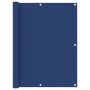 Balkonmarkise, blauer Oxford-Stoff, 120 x 500 cm von vidaXL, Sonnenschirme - Ref: Foro24-135018, Preis: 25,72 €, Rabatt: %