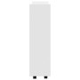 Narrow storage cart 3 levels engineered wood white by , Kitchen and dining carts - Ref: Foro24-855250, Price: 50,77 €, Discou...
