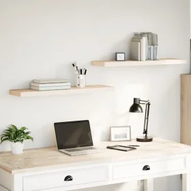 Floating shelves 2 units engineered wood 60x23.5x4 cm by , Shelves and shelves - Ref: Foro24-4010695, Price: 48,91 €, Discoun...
