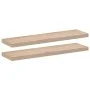 Floating shelves 2 units engineered wood 60x23.5x4 cm by , Shelves and shelves - Ref: Foro24-4010695, Price: 48,91 €, Discoun...